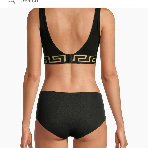 GRECA BORDER TRIANGLE BRALETTE - Picture 3 of 8